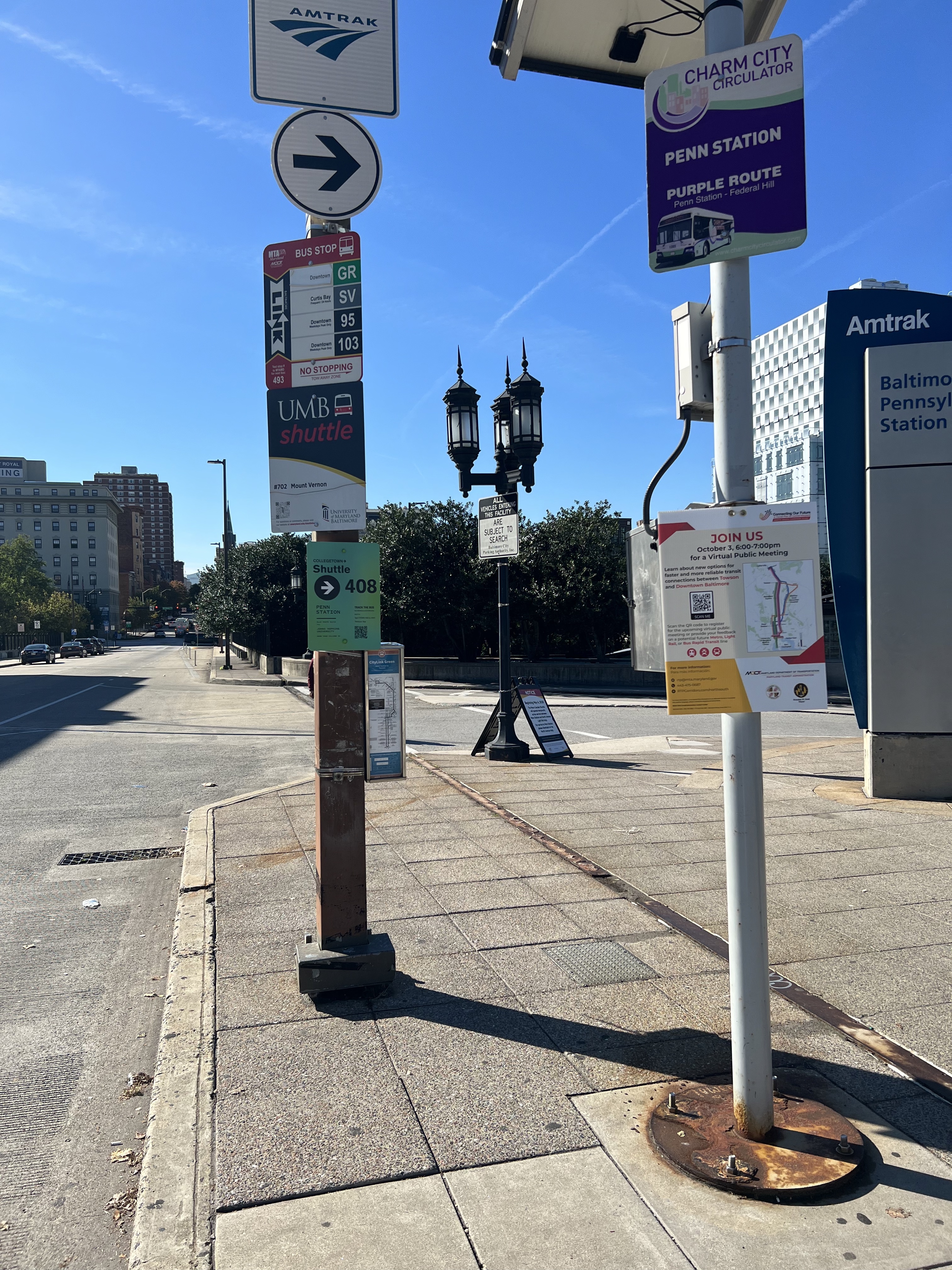 Penn Station Bus Stop